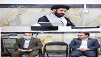 دیدار مدیر شبکه بهداشت و درمان شهرستان گرمسار با امام جمعه به مناسبت هفته سلامت